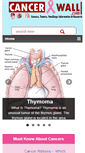 Mobile Screenshot of cancerwall.com